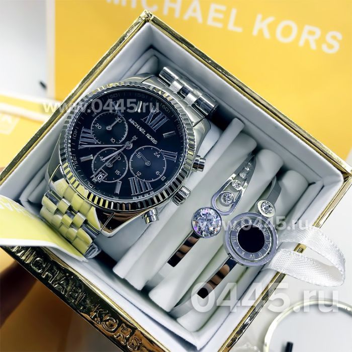 Часы Michael Kors - подарочный набор с браслетом (10223)