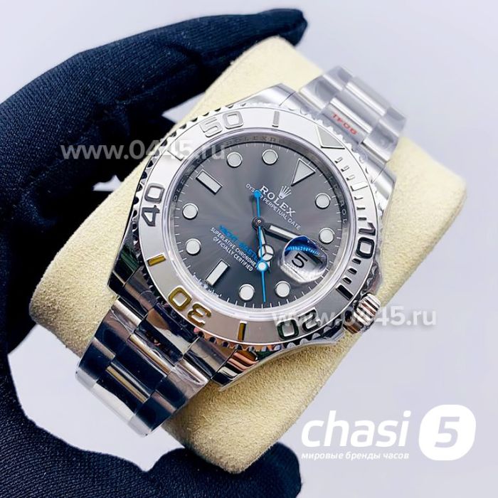Часы Rolex Yacht-Master Rhodium Dial Steel - Дубликат (11726)