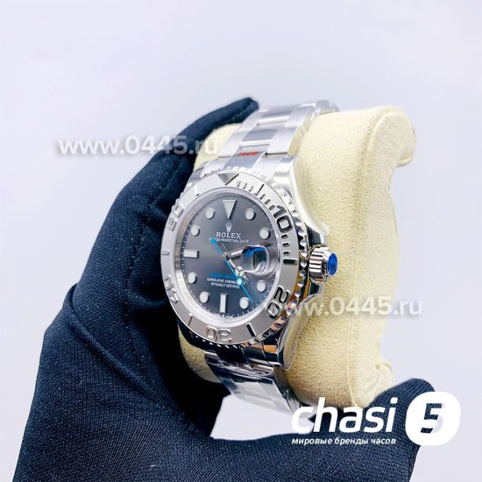 Часы Rolex Yacht-Master Rhodium Dial Steel - Дубликат (11726)