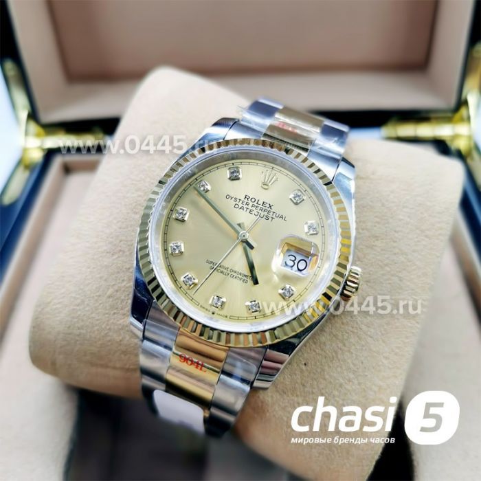 Часы Rolex Datejust Steel and Yellow Gold - Дубликат (12111)