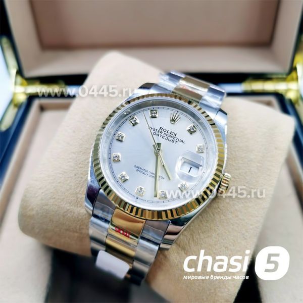 Часы Rolex Datejust Steel and Yellow Gold - Дубликат (12113)