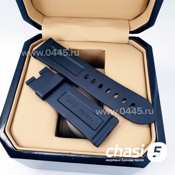 Ремешок Panerai мужской черный (13074)