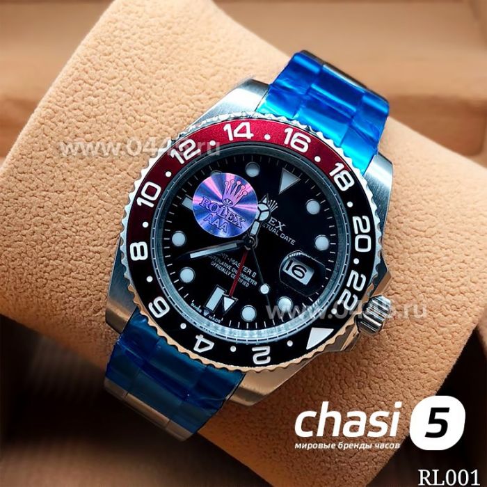 Часы Rolex GMT Master II Black Ceramic Bezel - Дубликат (13253)