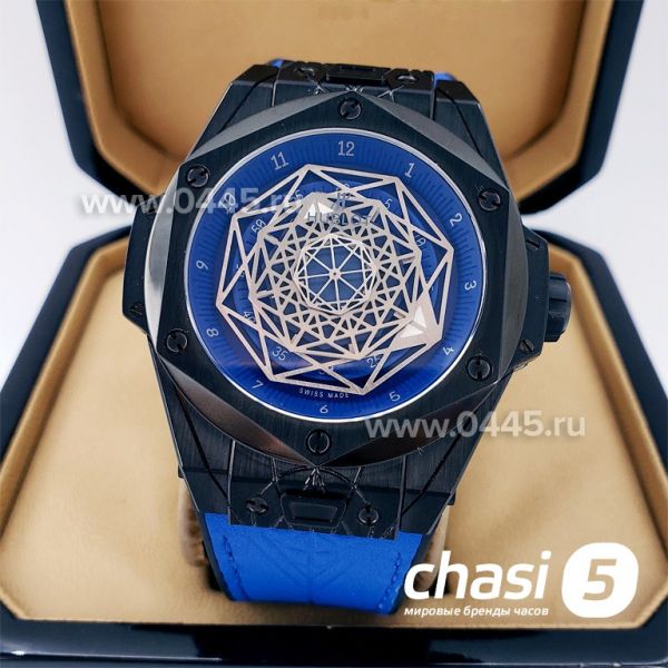 Часы HUBLOT Big Bang Sang Bleu - Дубликат (13585)