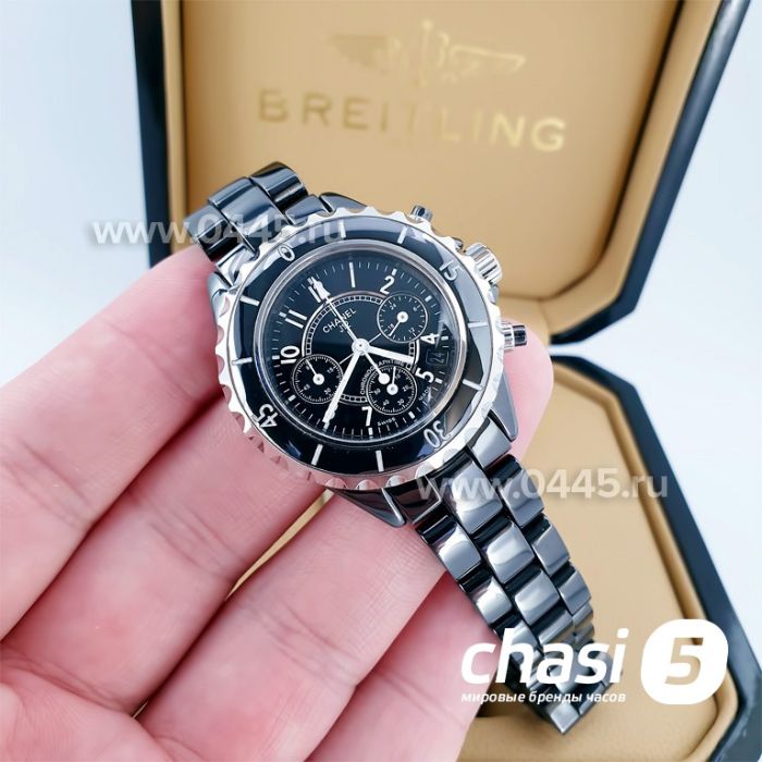 Часы Chanel J12 Chronograph Black (14764)