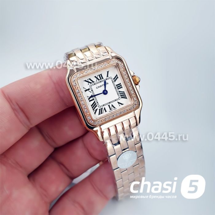 Часы Cartier Panthere Rose Gold (15101)