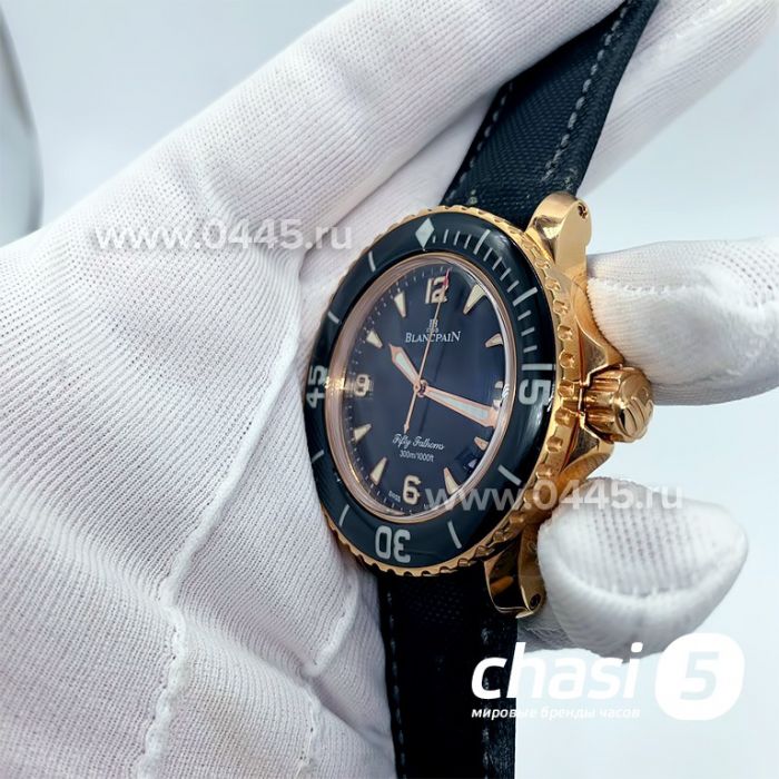 Часы Blancpain застежка пряжка - Дубликат (15258)