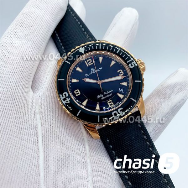 Часы Blancpain застежка пряжка - Дубликат (15258)