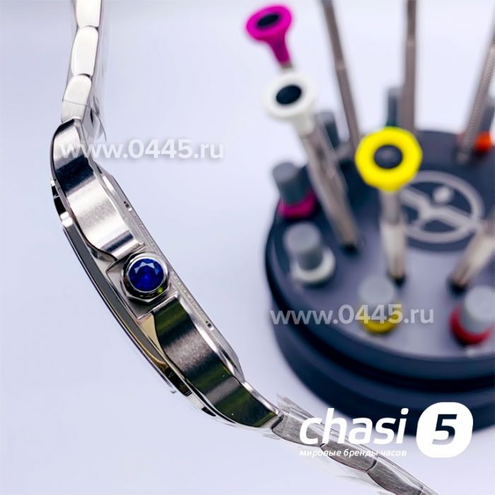 Часы Cartier Santos Dumont СКЕЛЕТОН - Дубликат (15363)