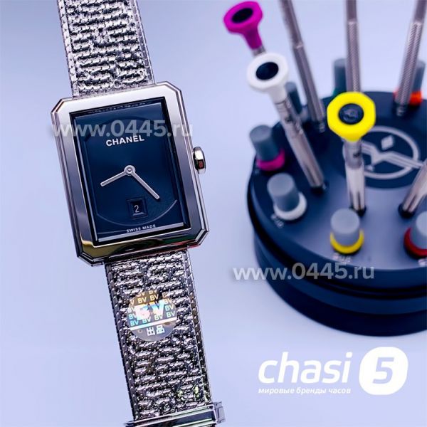 Часы Chanel Boy-Friend Tweed (15496)