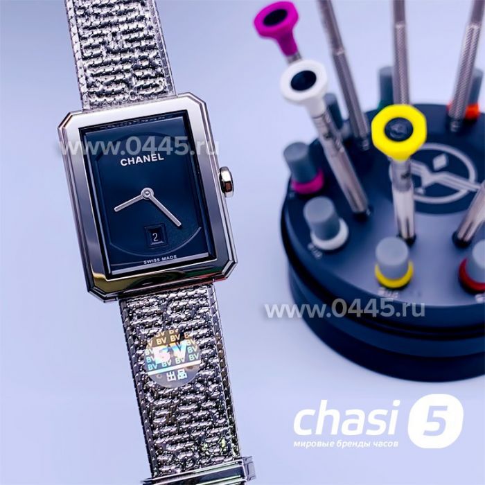 Часы Chanel Boy-Friend Tweed (15496)