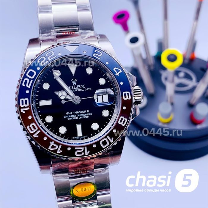 Часы Rolex GMT Master II Black Ceramic Bezel - Дубликат (15780)