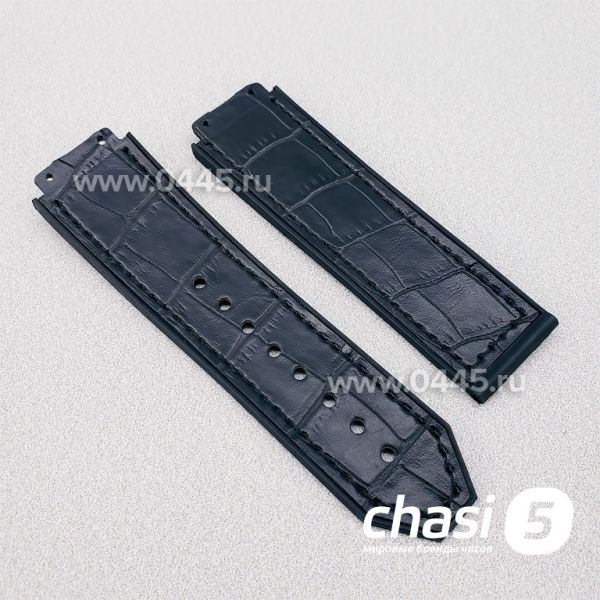 Ремешок для часов Hublot Classic 25 мм черный (16342)