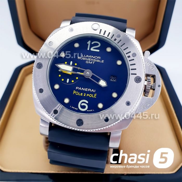 Часы Panerai Luminor Submersible GMT Pole2Pole (16486)