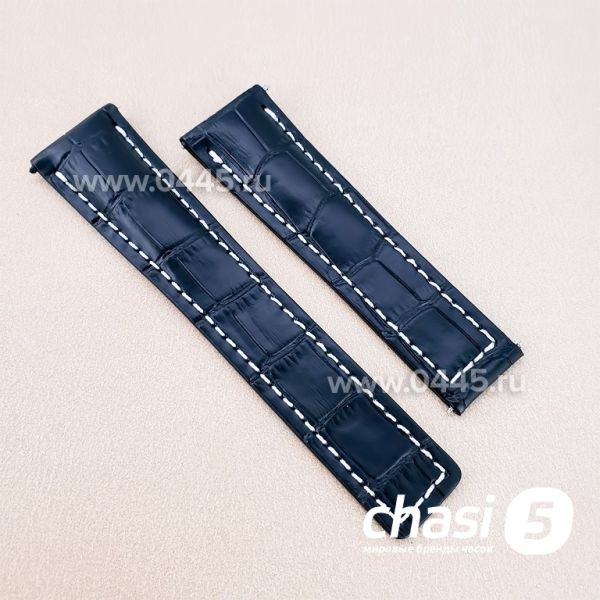 Ремешок Breitling мужской черный (16720)