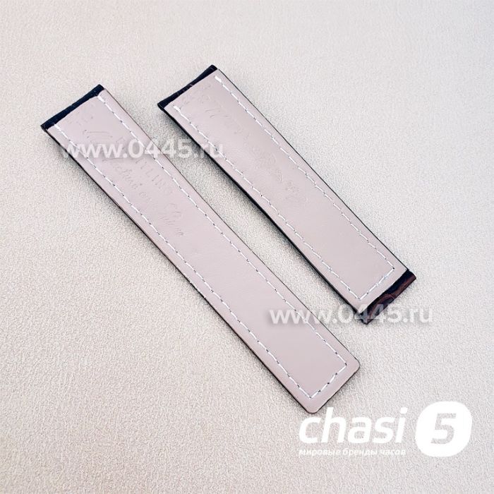 Ремешок Breitling мужской коричневый (16721)