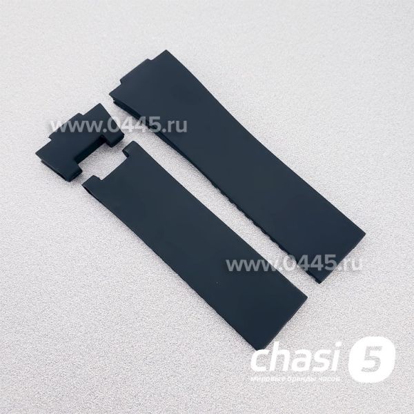 Каучуковый Ремешок Ulysse Nardin черный (16820)