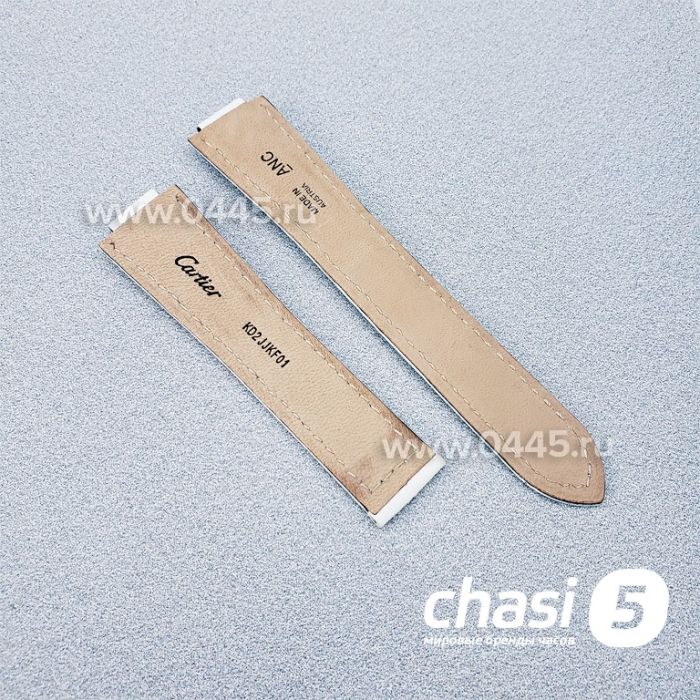 Ремешок Cartier женский белый (16847)