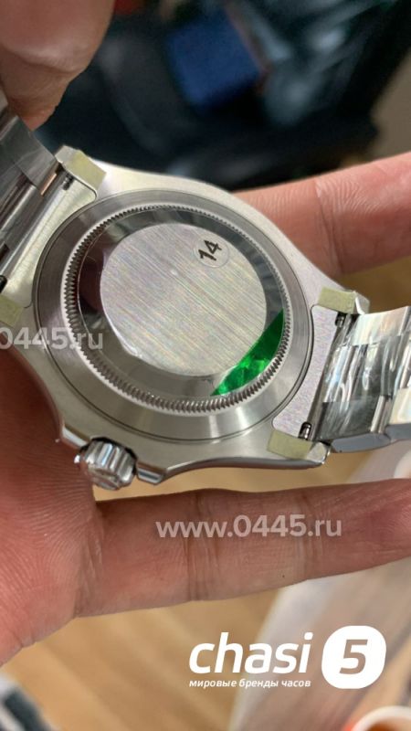 Часы Rolex Yacht-Master Rhodium Dial Steel - Дубликат (23047)