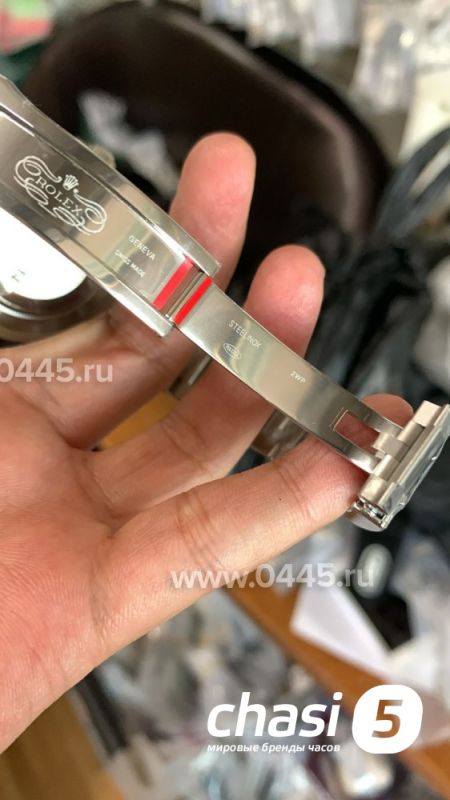 Часы Rolex Yacht-Master Rhodium Dial Steel - Дубликат (23047)