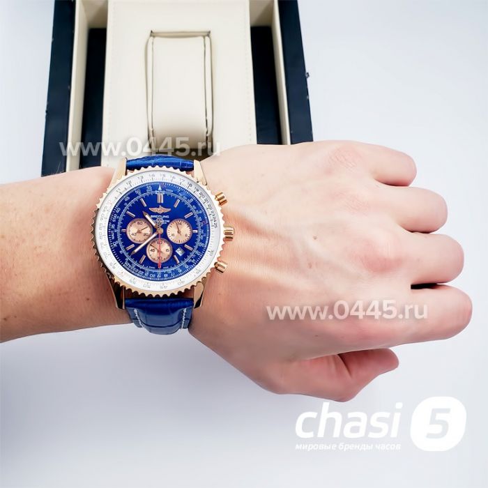 Часы Breitling Navitimer Gold Blue (04000)