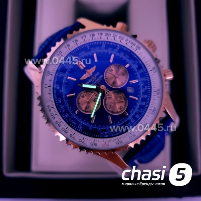 Часы Breitling Navitimer Gold Blue (04000)