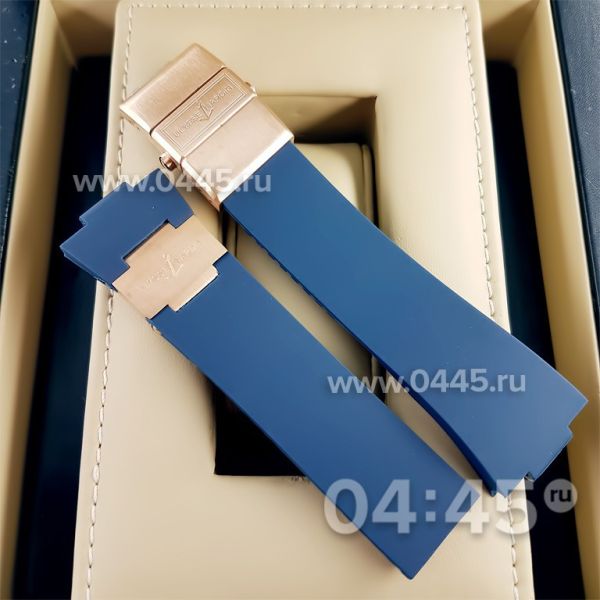Каучуковый Ремешок Ulysse Nardin синий (06520)