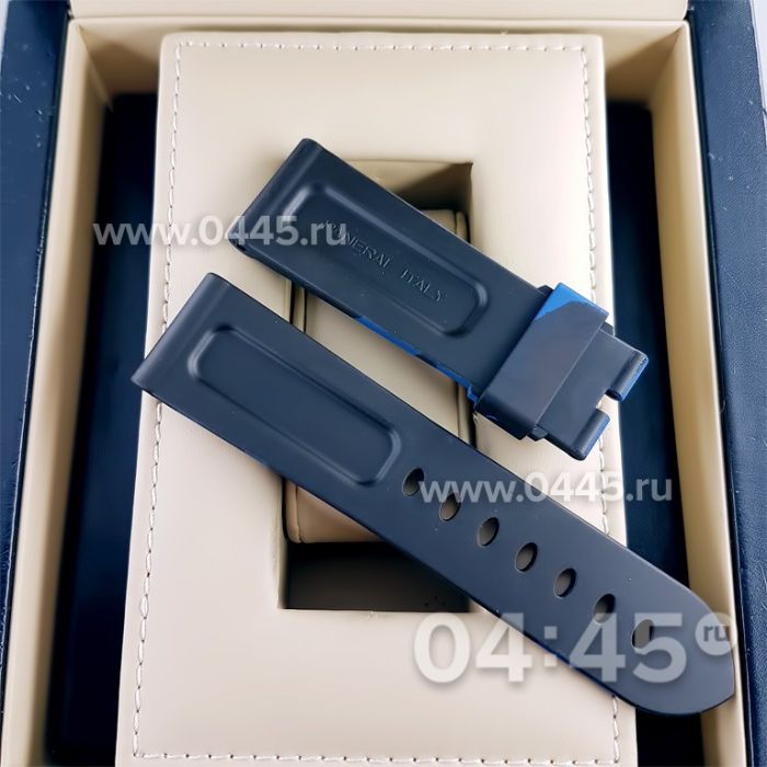 Ремешок Panerai мужской синий хаки (06536)
