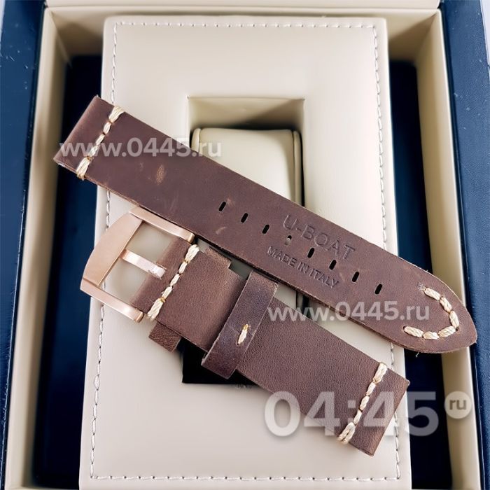 Ремешок U-Boat мужской коричневый (06545)