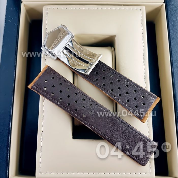 Ремешок Tag Heuer коричневый (06557)