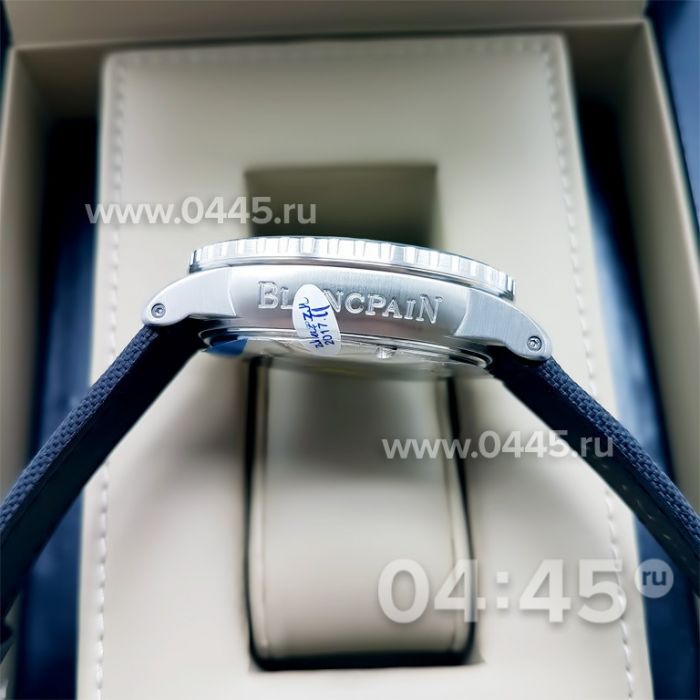 Часы Blancpain Fifty Fathoms Blue Dial Stainless (07874)