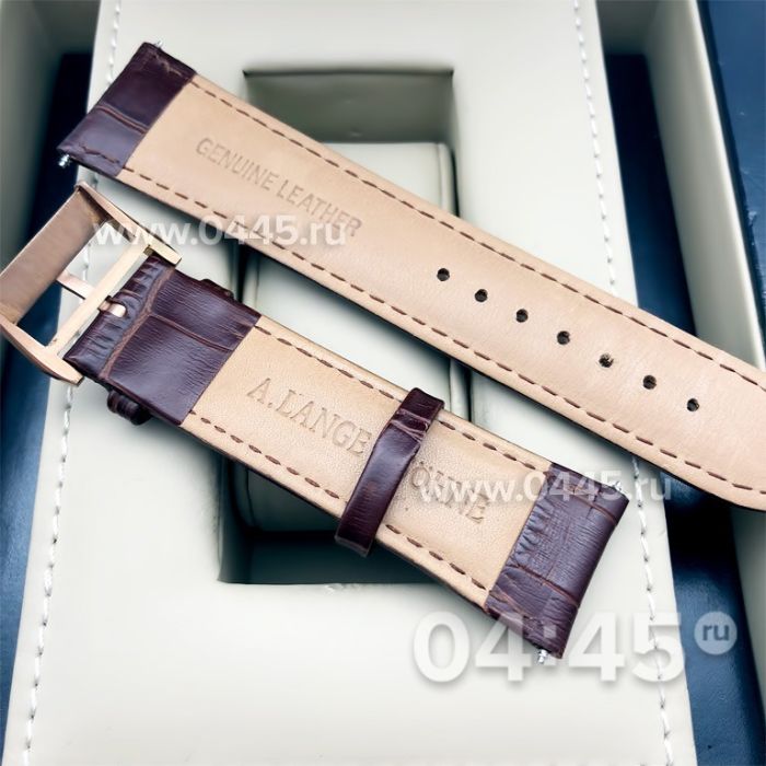Ремешок A. Lange & Sohne коричневый (08142)