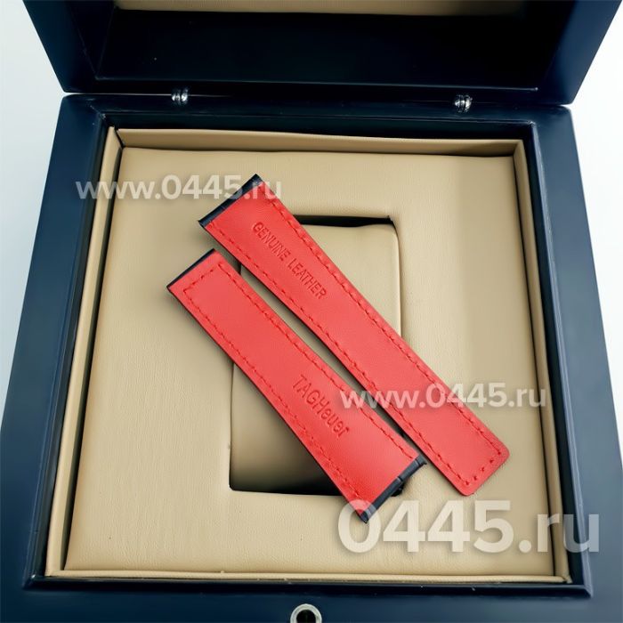 Ремешок Tag Heuer без клипсы черный (09869)